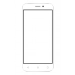 Replacement Front Glass For Mtech Ace 9 White By - Maxbhi.com