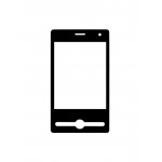 Replacement Front Glass For Lg Ks200 White By - Maxbhi.com