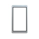 Replacement Front Glass For Migadgets Mq7w Black By - Maxbhi.com