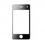 Replacement Front Glass For Vox Mobile Vp4 With Tv White By - Maxbhi.com