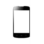 Replacement Front Glass For Ktouch A10 Black By - Maxbhi.com