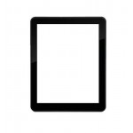 Replacement Front Glass For Mercury Mtab 10 Rio Black By - Maxbhi.com