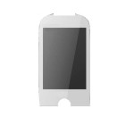 Replacement Front Glass For Akai 6610 Touch Silver By - Maxbhi.com