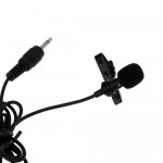 Collar Clip On Microphone for Nokia Lumia 520 - Professional Condenser Noise Cancelling Mic by Maxbhi.com