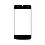 Replacement Front Glass For Philips W536 Grey By - Maxbhi.com