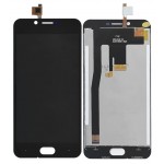 Lcd With Touch Screen For Doogee Shoot 2 Silver By - Maxbhi Com