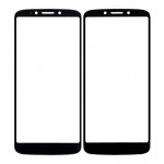 Replacement Front Glass For Moto G6 Play Black By - Maxbhi Com