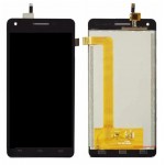 Lcd With Touch Screen For Philips V377 Black By - Maxbhi Com