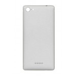 Back Panel Cover For Wiko Fever Se Silver - Maxbhi.com
