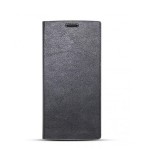 Flip Cover For Qmobile Noir S4 Black By - Maxbhi.com