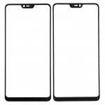 Replacement Front Glass For Oppo A3 Black By - Maxbhi Com