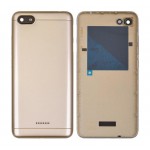 Back Panel Cover For Xiaomi Redmi 6a Gold - Maxbhi Com