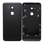 Back Panel Cover For Bq Aquaris V Plus Black - Maxbhi Com