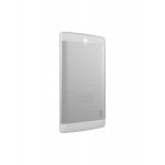 Back Panel Cover For Plum Optimax 12 Silver - Maxbhi.com