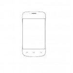 Replacement Front Glass For Mtech Opal Quest 3g Black By - Maxbhi.com