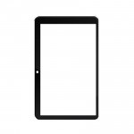 Replacement Front Glass For Zync Dual 7 Plus Black By - Maxbhi.com
