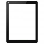 Replacement Front Glass For Xtouch P91 Black By - Maxbhi.com