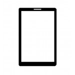 Replacement Front Glass For Hki 801m3g Black By - Maxbhi.com