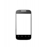 Replacement Front Glass For Zen U1 Black By - Maxbhi.com