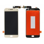 Lcd With Touch Screen For Moto G5 Plus Gold By - Maxbhi Com