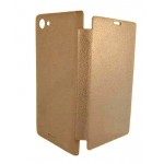 Flip Cover For Sony Xperia Miro St23i Gold By - Maxbhi Com