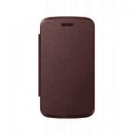 Flip Cover For Nokia C7 Astound Brown By - Maxbhi Com