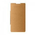 Flip Cover For Panasonic P99 Champagne By - Maxbhi Com