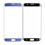 Replacement Front Glass For Samsung Galaxy S7 Edge 64gb Blue By - Maxbhi Com