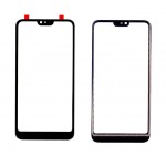 Replacement Front Glass For Nokia 7 1 Black By - Maxbhi Com