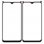 Replacement Front Glass For Oppo A7 Black By - Maxbhi Com