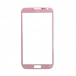 Replacement Front Glass For Samsung Galaxy Note Ii I317 Pink By - Maxbhi Com