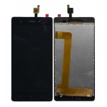 Lcd With Touch Screen For Lava Iris 820 Black By - Maxbhi Com