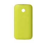 Back Panel Cover For Motorola Moto E Xt1021 Yellow - Maxbhi Com