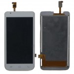 Lcd With Touch Screen For Micromax Bolt Q383 White By - Maxbhi Com