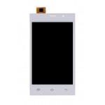 Lcd With Touch Screen For Intex Aqua Viturbo White By - Maxbhi Com