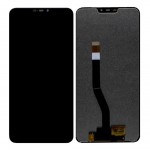 Lcd With Touch Screen For Lava Z92 Black By - Maxbhi Com
