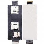 Sim Connector Flex Cable For Asus Zenfone 2 Ze500cl By - Maxbhi Com