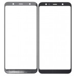 Replacement Front Glass For Samsung Galaxy J8 Plus Black By - Maxbhi Com