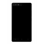 Lcd With Touch Screen For Intex Aqua Life Black By - Maxbhi Com