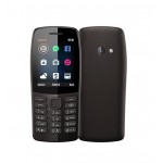Back Panel Cover For Nokia 210 Charcoal - Maxbhi Com