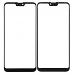 Replacement Front Glass For Asus Zenfone Max Plus M2 Zb634kl Silver By - Maxbhi Com