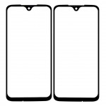 Replacement Front Glass For Motorola Moto G7 Plus Black By - Maxbhi Com