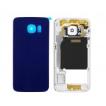 Full Body Housing For Samsung Galaxy S6 Edge Cdma Blue - Maxbhi Com
