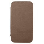 Flip Cover For Xolo Q1200 Brown By - Maxbhi Com