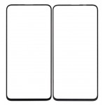 Replacement Front Glass For Honor 20 Black By - Maxbhi Com