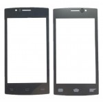 Replacement Front Glass For Philips S307 Black By - Maxbhi Com
