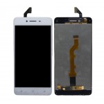 Lcd With Touch Screen For Oppo A37 Gold By - Maxbhi Com