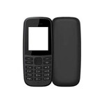 Full Body Housing For Nokia 105 2019 Black - Maxbhi Com