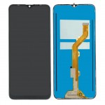 Lcd With Touch Screen For Infinix Hot 8 Black By - Maxbhi Com