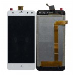 Lcd With Touch Screen For Intex Indie 6 White By - Maxbhi Com